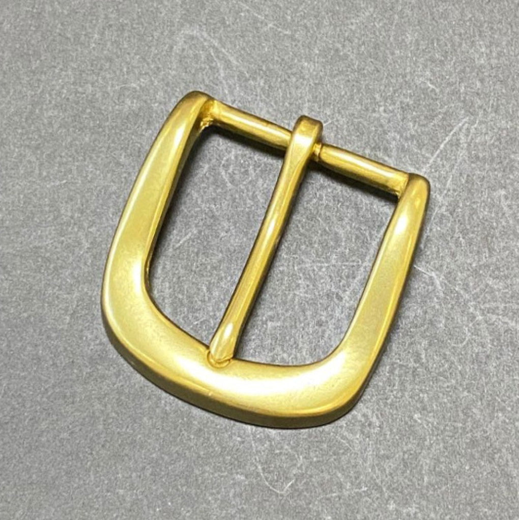 Solid Brass 35MM China Manufacturer Custom Polish Pin Belt Buckle