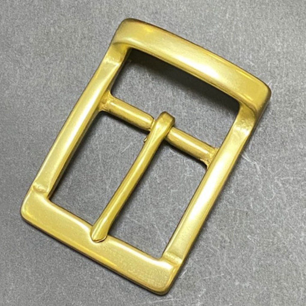 Solid Brass 40MM New Best Collar Buckle Available At Wholesale Price Single Bar Buckle with Thick Pin a Roller available in all size
