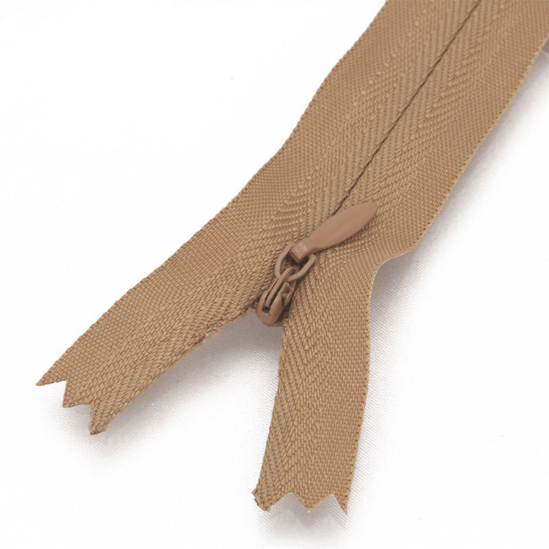 Wholesale Color Invisible #3 Clothing Nylon Zipper for Throw Pillow Cushion Skirt Pants-16