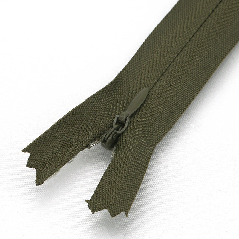 Wholesale Color Invisible #3 Clothing Nylon Zipper for Throw Pillow Cushion Skirt Pants-16