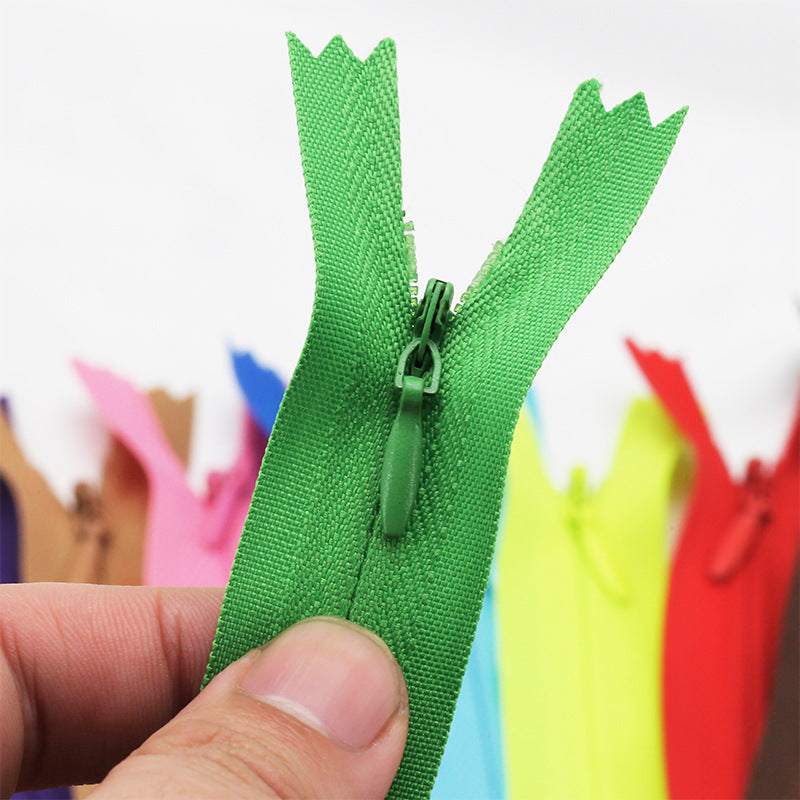 Wholesale Color Invisible #3 Clothing Nylon Zipper for Throw Pillow Cushion Skirt Pants-16