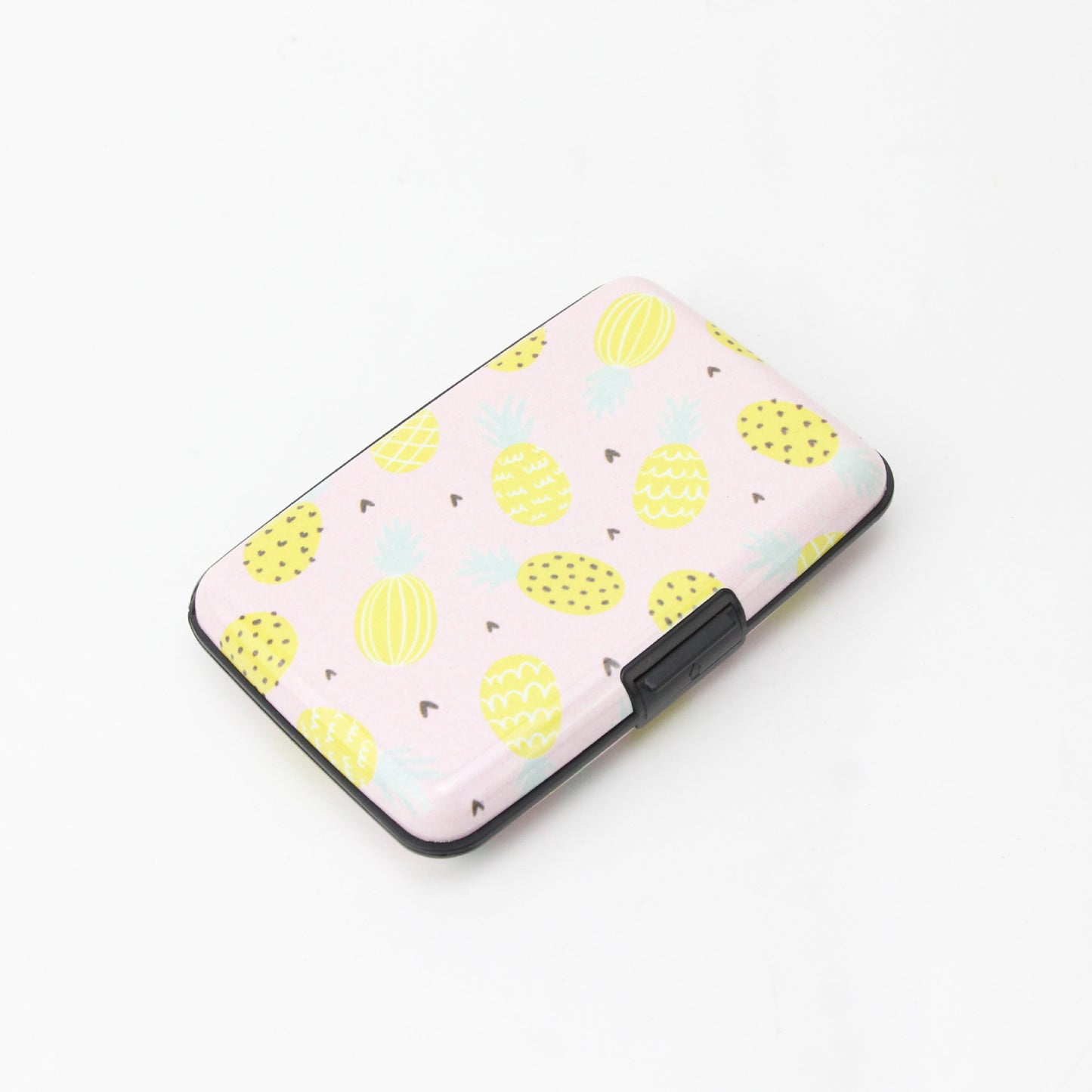 Aluminum Slim Mini RFID Blocking Credit Card Protector Aluminum Business Card Case Metal ID travel Organizer Wallet with 6 Slots