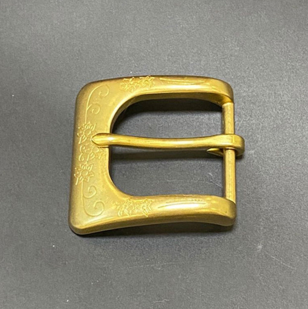 Solid Brass 40MM New Best Collar Buckle Available At Wholesale Price Single Bar Buckle with Thick Pin a Roller available in all size