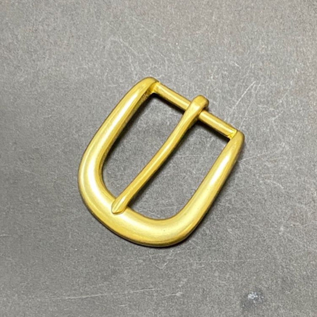 Solid Brass 30MM Premium Belt Buckle Single Prong Square Belt Buckle DIY Leather Craft