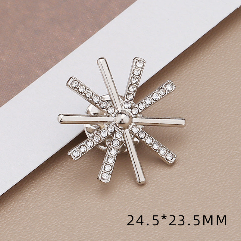 Cute Women Brooch Jewelry Opal Bow Clover Designer Brooches Pins Charm Clothing Accessories-161