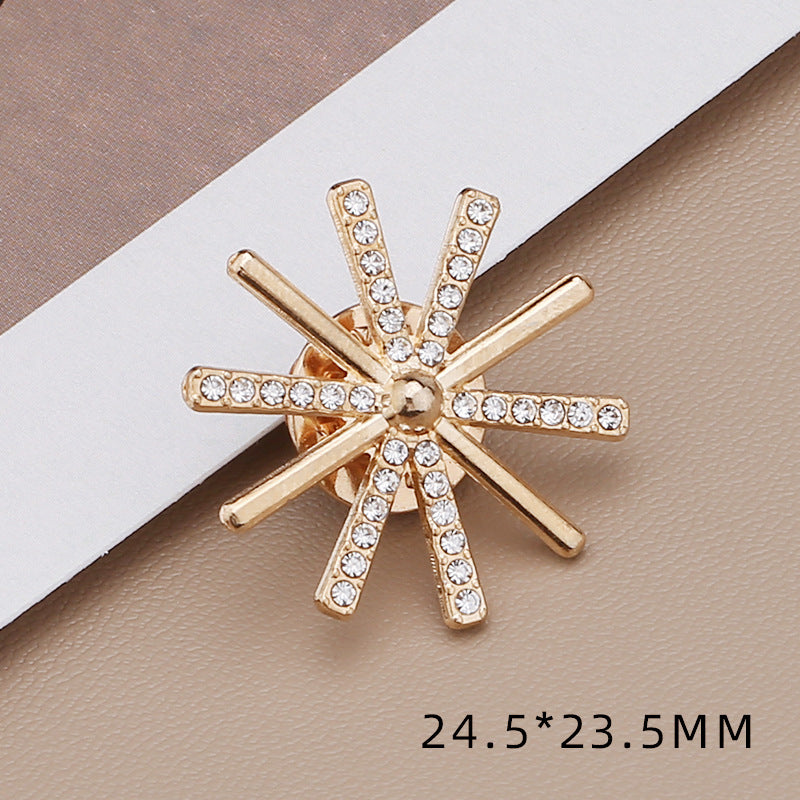 Cute Women Brooch Jewelry Opal Bow Clover Designer Brooches Pins Charm Clothing Accessories-161