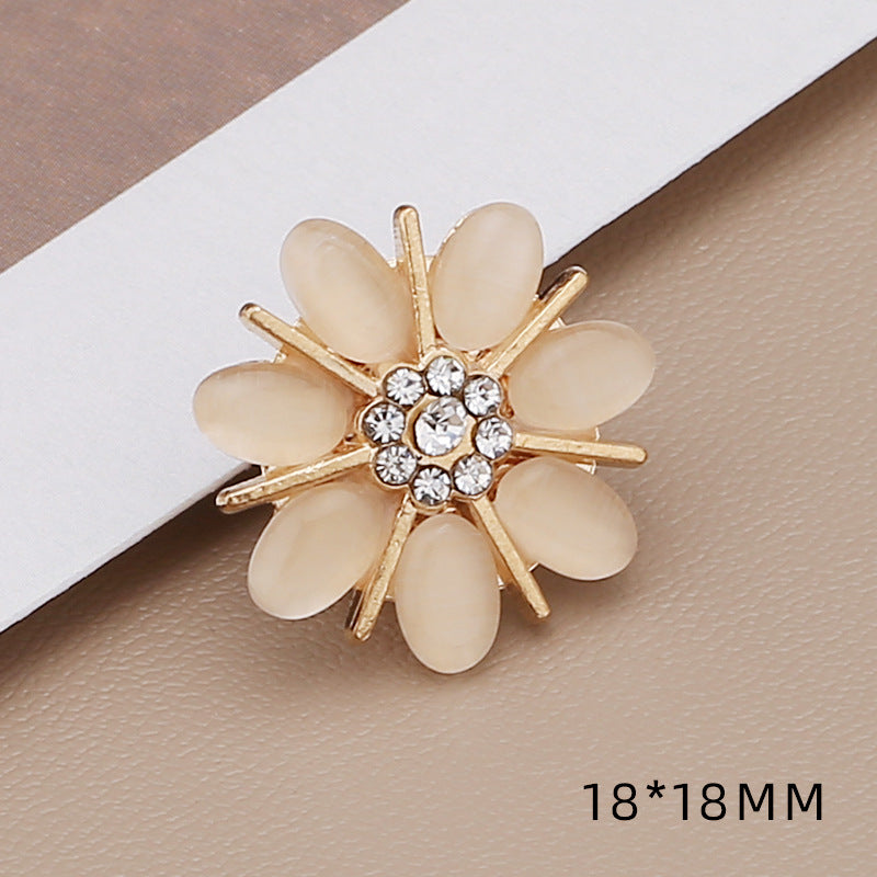 Cute Women Brooch Jewelry Opal Bow Clover Designer Brooches Pins Charm Clothing Accessories-161
