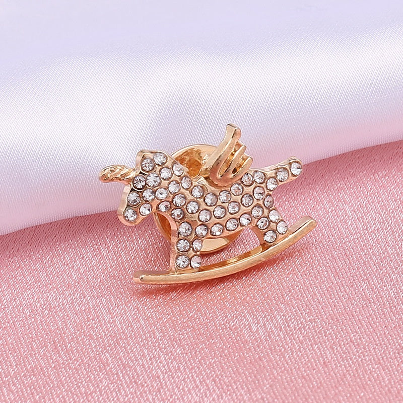 Cute Women Brooch Jewelry Opal Bow Clover Designer Brooches Pins Charm Clothing Accessories-161