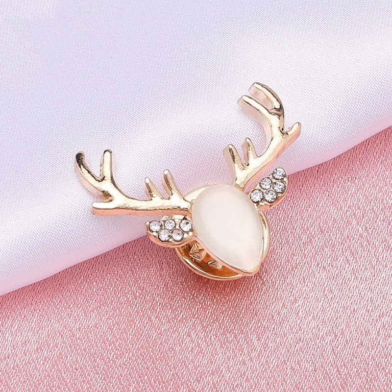 Cute Women Brooch Jewelry Opal Bow Clover Designer Brooches Pins Charm Clothing Accessories-161
