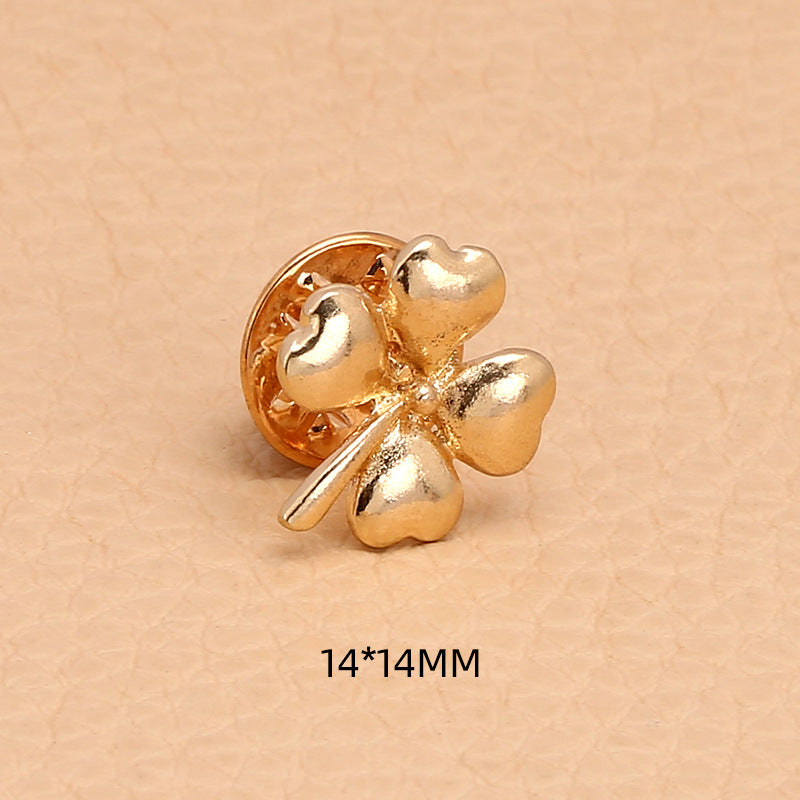 Cute Women Brooch Jewelry Opal Bow Clover Designer Brooches Pins Charm Clothing Accessories-161