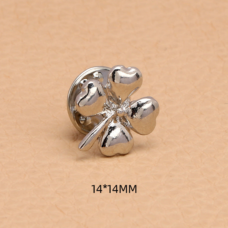 Cute Women Brooch Jewelry Opal Bow Clover Designer Brooches Pins Charm Clothing Accessories-161