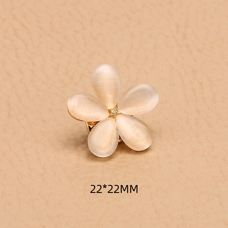 Cute Women Brooch Jewelry Opal Bow Clover Designer Brooches Pins Charm Clothing Accessories-161