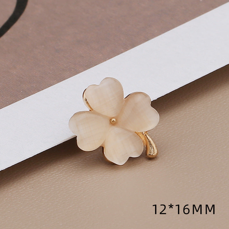 Cute Women Brooch Jewelry Opal Bow Clover Designer Brooches Pins Charm Clothing Accessories-161