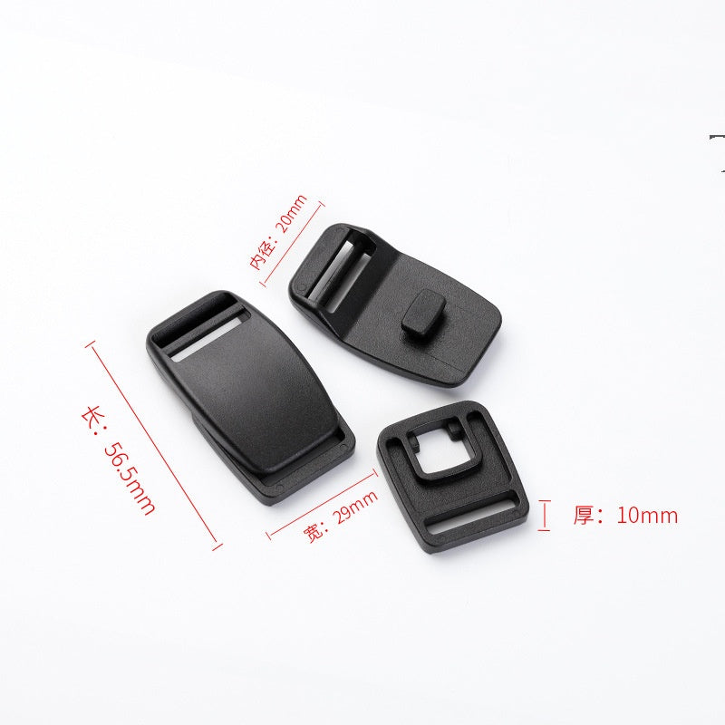 hebillas de plastico Side Release Buckles Contoured for Paracord Pet Collar Bag Bracelets Backpack Accessories Plastic Snap-162