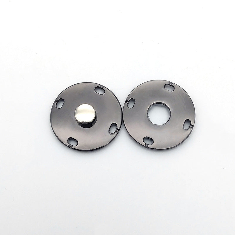 Factory Wholesale Round Plating Gold Sliver Custom Logo Size Color Metal Sewing Snap Button-162