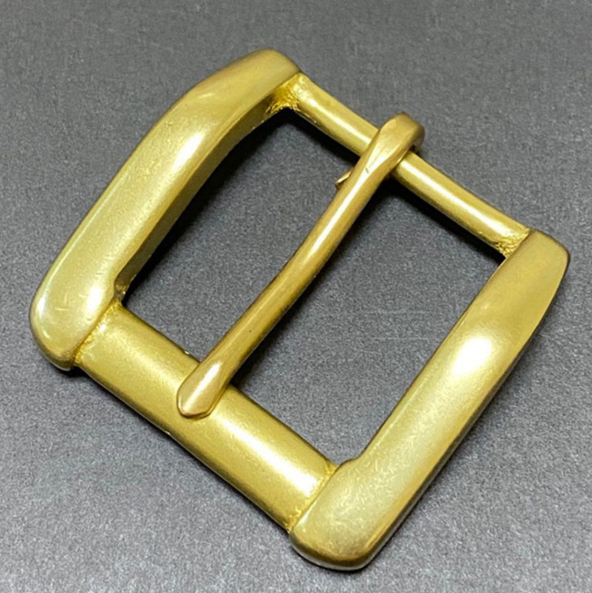 Solid Brass 35MM China Manufacturer Custom Polish Pin Belt Buckle