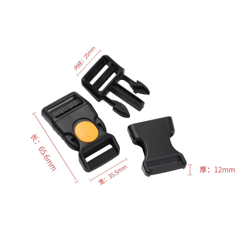 plastic buckle magnetic belt buckle for backpack or suitcases luggage strap-166