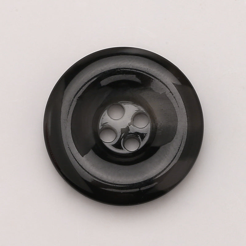 Hot Sale Resin Plastic Buttons 4 Holes/25mm Round Button for Craft Sewing Clothing-168