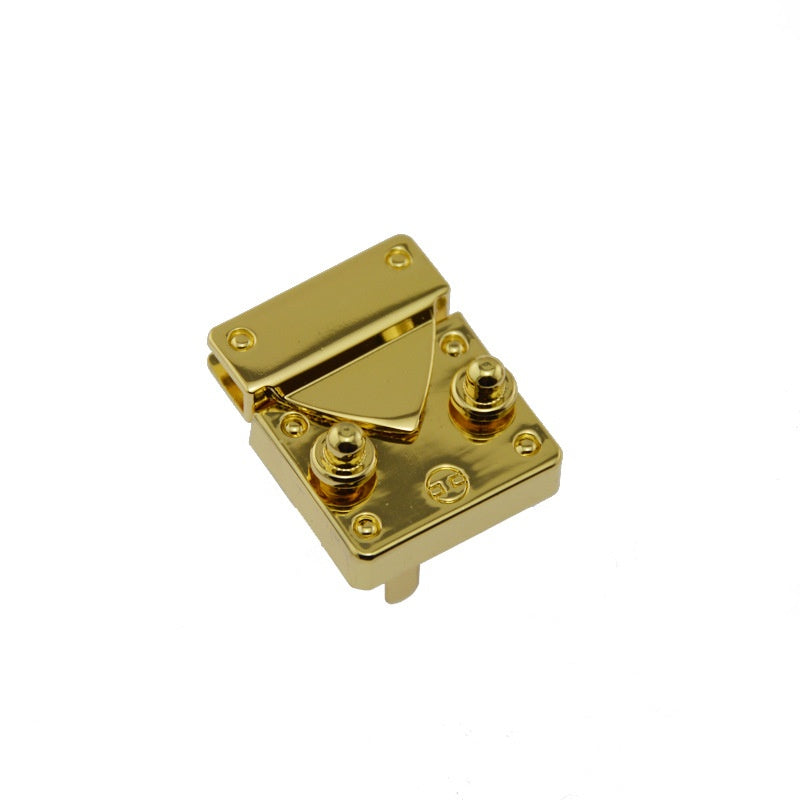 Rectangle Shape Clasp Turn Lock Twist Lock DIY Leather Handbag Replacement Bag Hardware Accessories