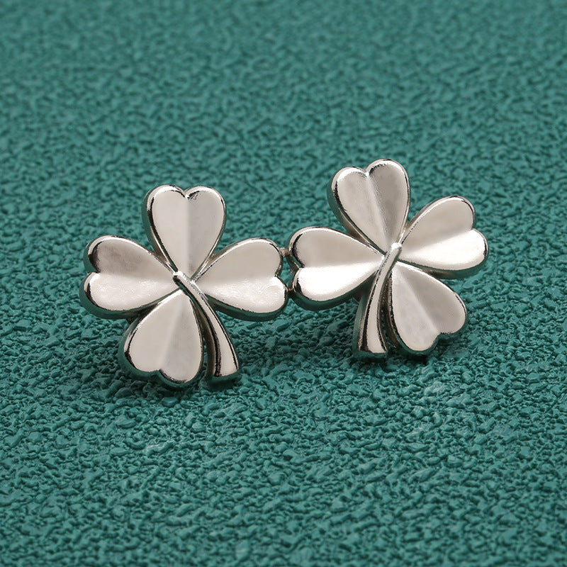Four Leaf Clover Tightener Adjustable Waist Buckle For Jeans, No Sewing Required Button Adjuster For Pants And Skirts Waist-169