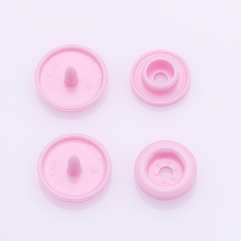 Factory Wholesale 2025 Hot Sale 4 PC Plastic Snaps Fastener Colorful Designer Buttons-17