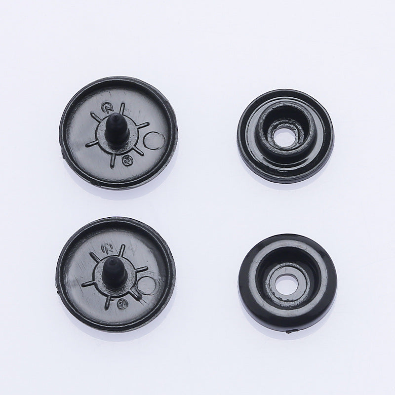 Factory Wholesale 2025 Hot Sale 4 PC Plastic Snaps Fastener Colorful Designer Buttons-17