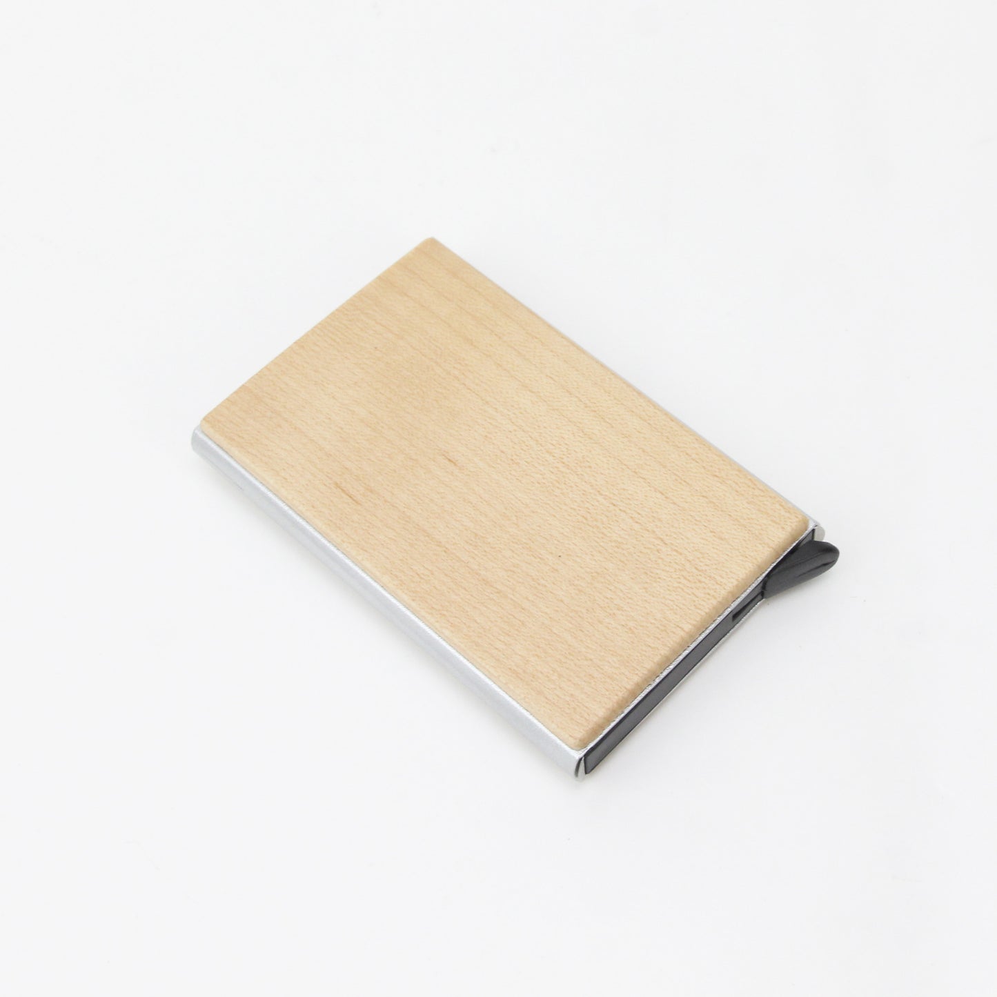 Advanced Design Resin Business Card Holder Art Wooden Bank Card Holder Portable Metal Wallet Document Holder