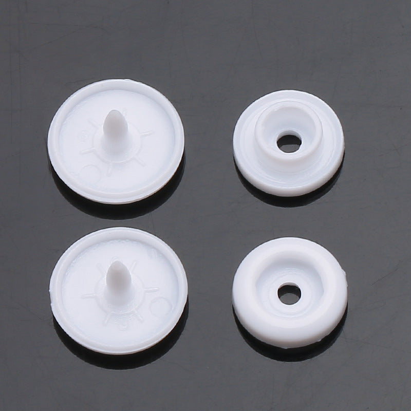 Factory Wholesale 2025 Hot Sale 4 PC Plastic Snaps Fastener Colorful Designer Buttons-17