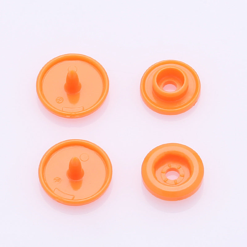 Factory Wholesale 2025 Hot Sale 4 PC Plastic Snaps Fastener Colorful Designer Buttons-17