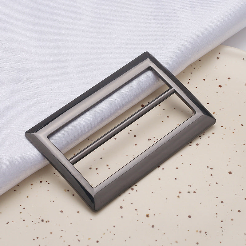 High Quality Clothing Decoration Metal Belt Buckle Three-Speed Alloy Accessory Bag Packaging Wholesale Cemented Carbide-170
