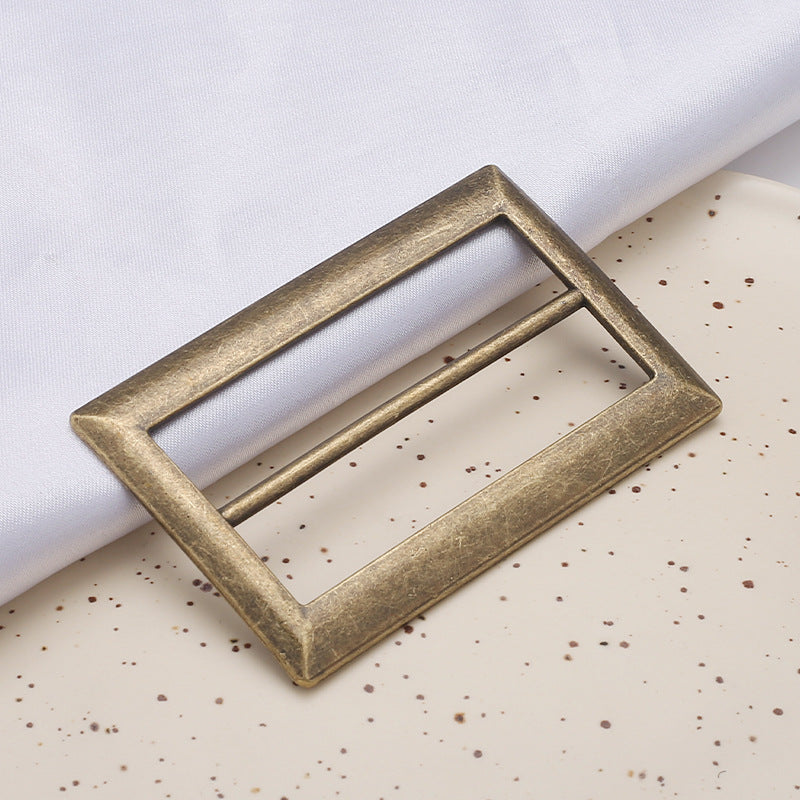 High Quality Clothing Decoration Metal Belt Buckle Three-Speed Alloy Accessory Bag Packaging Wholesale Cemented Carbide-170