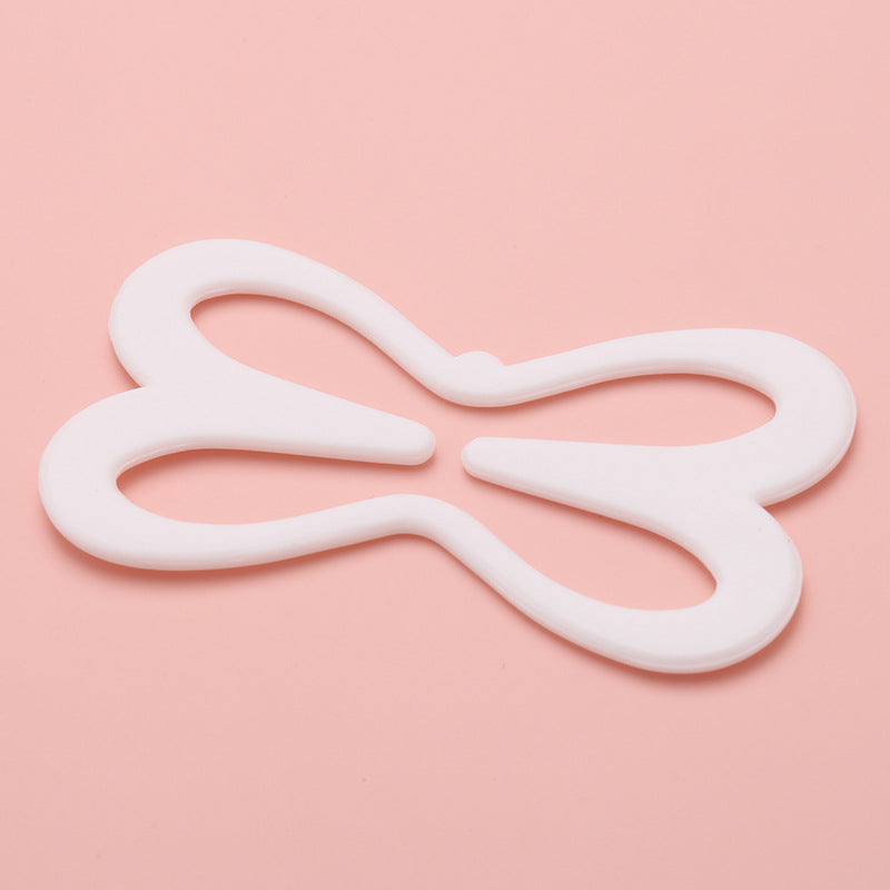 Factory Custom Plastic Adjustable Invisible Non-slip Belt Bra Clip-171