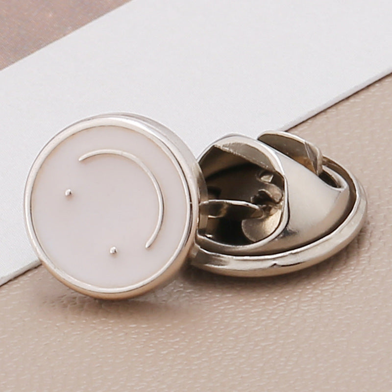 Factory Supply Fashion Custom Embossed Metal Snap Buttons for Coats/clothes-175