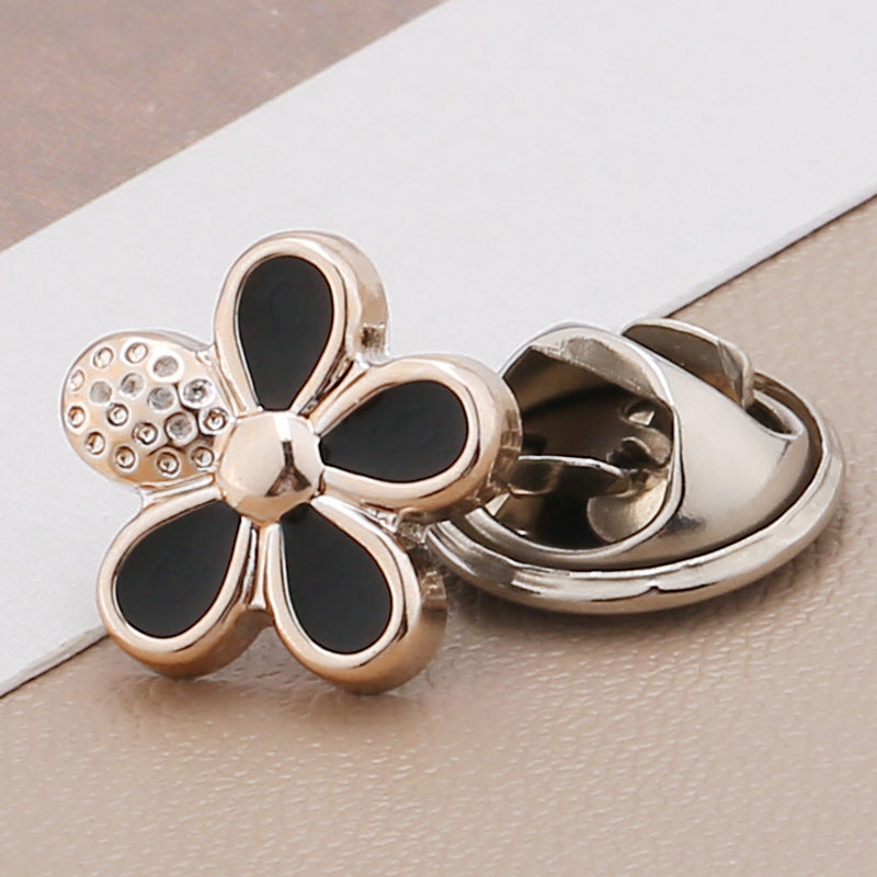 Factory Supply Fashion Custom Embossed Metal Snap Buttons for Coats/clothes-175