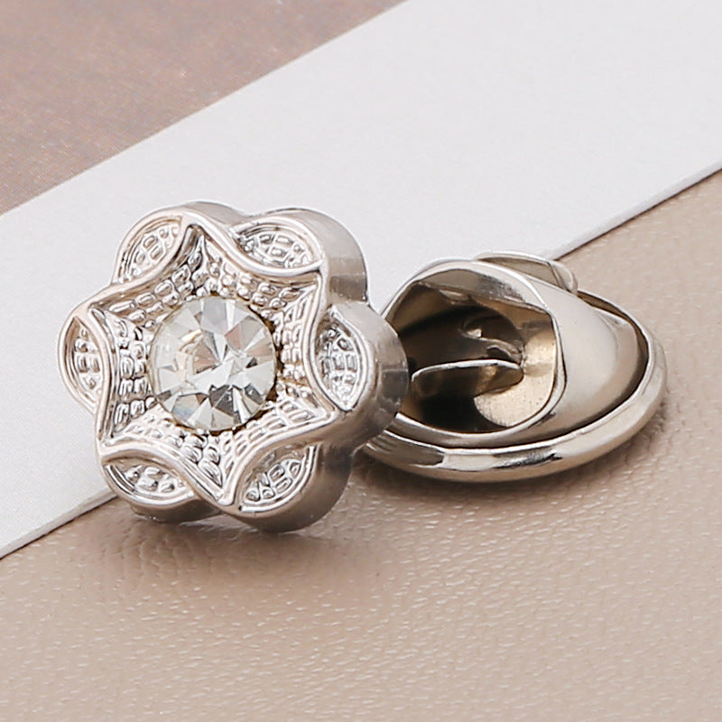 Factory Supply Fashion Custom Embossed Metal Snap Buttons for Coats/clothes-175