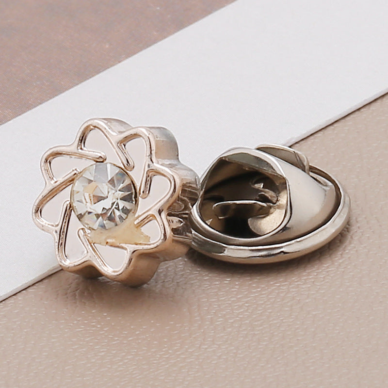 Factory Supply Fashion Custom Embossed Metal Snap Buttons for Coats/clothes-175