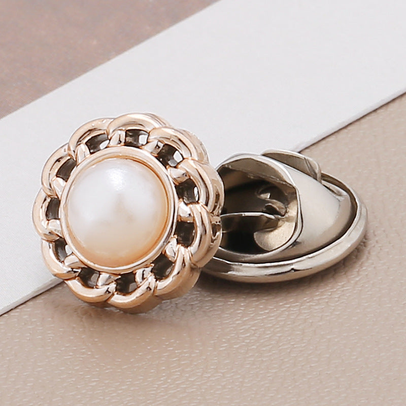 Factory Supply Fashion Custom Embossed Metal Snap Buttons for Coats/clothes-175