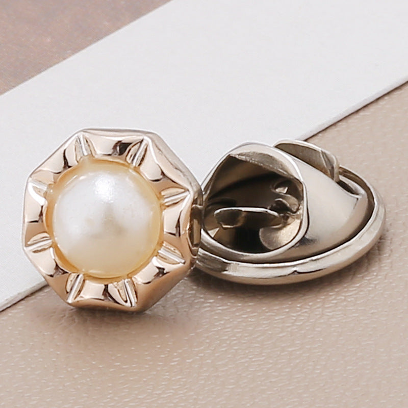 Factory Supply Fashion Custom Embossed Metal Snap Buttons for Coats/clothes-175