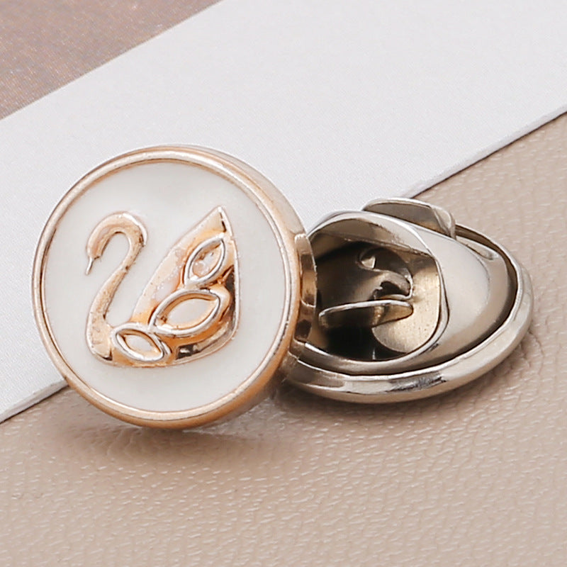 Factory Supply Fashion Custom Embossed Metal Snap Buttons for Coats/clothes-175