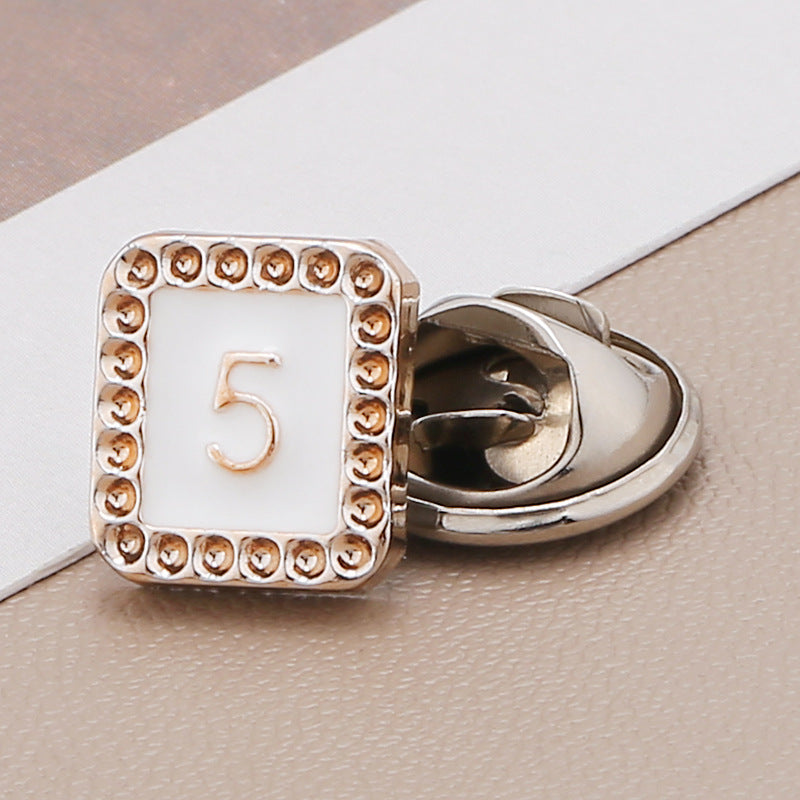 Factory Supply Fashion Custom Embossed Metal Snap Buttons for Coats/clothes-175