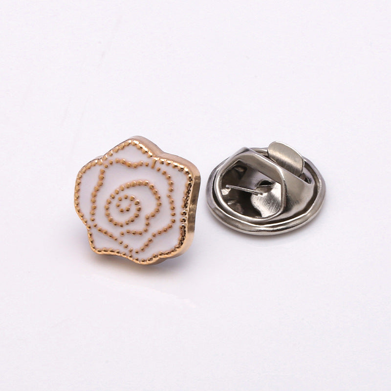 Factory Supply Fashion Custom Embossed Metal Snap Buttons for Coats/clothes-175