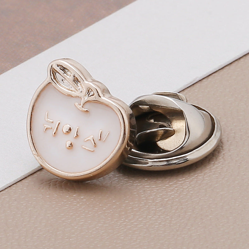 Factory Supply Fashion Custom Embossed Metal Snap Buttons for Coats/clothes-175