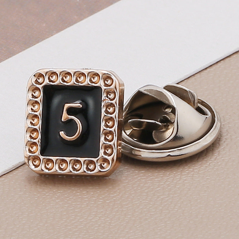 Factory Supply Fashion Custom Embossed Metal Snap Buttons for Coats/clothes-175