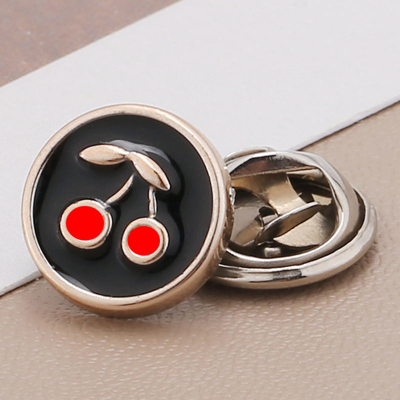 Factory Supply Fashion Custom Embossed Metal Snap Buttons for Coats/clothes-175