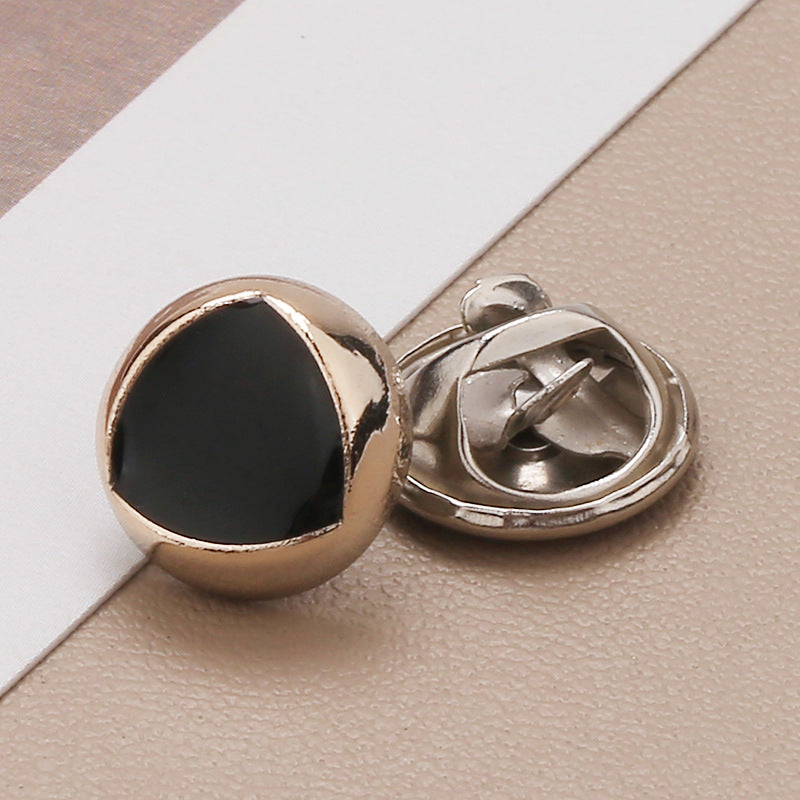 Factory Supply Fashion Custom Embossed Metal Snap Buttons for Coats/clothes-175