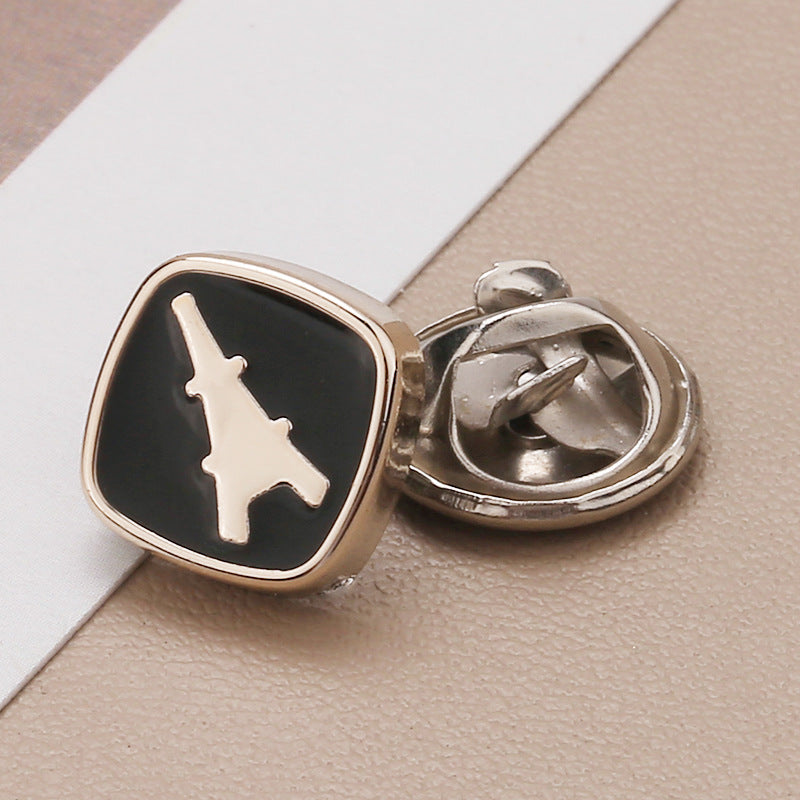 Factory Supply Fashion Custom Embossed Metal Snap Buttons for Coats/clothes-175
