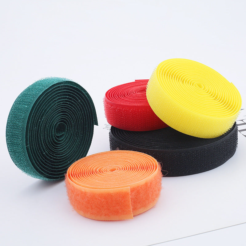 Custom Patch Velcroes Back to Back Colored Hook and Loop Velcroes 100% Nylon Straps Double Sided Hook and Loop Velcroes-176