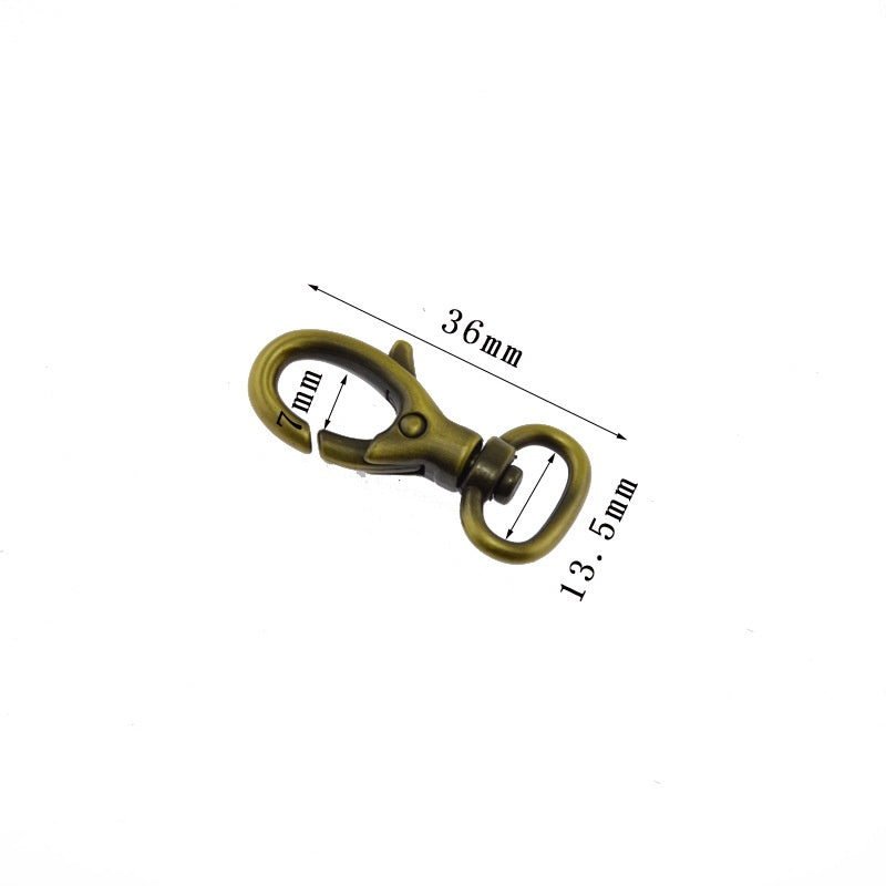 Wholesale Bag Dog Clasps Metal Lanyard Swivel Bolt Snap Hook - 176