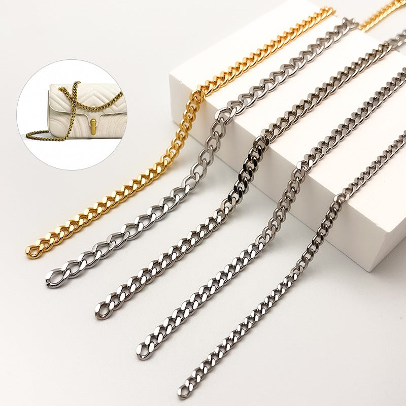 Custom Good Quality O Shape Iron Metal Handbag Chain for Bag-177