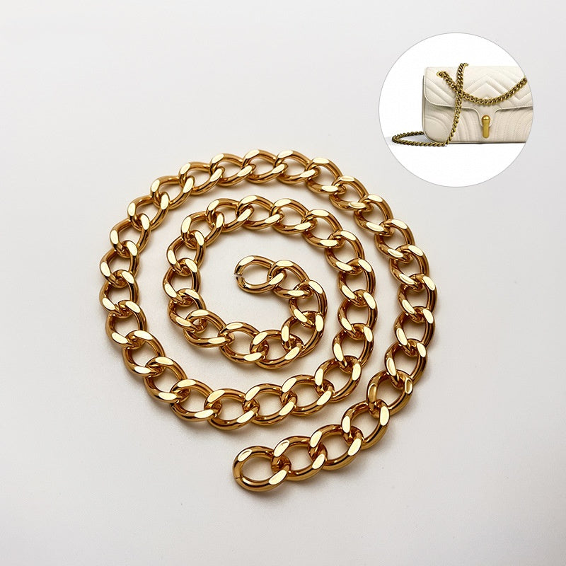 Custom Good Quality O Shape Iron Metal Handbag Chain for Bag-177